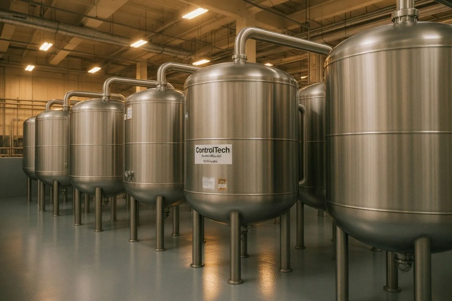 Hệ thống phủ ControlTech của Sherwin-Williams cho khu vực ngăn chứa hóa chất