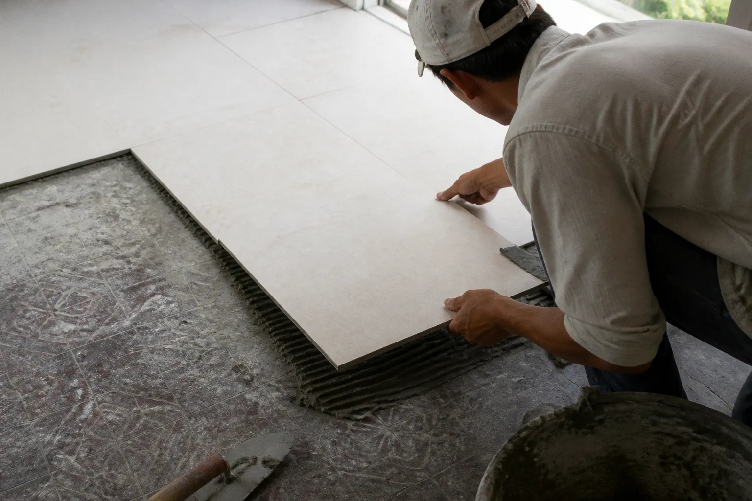 Keo dán gạch đè gạch cũ: Giải pháp có thực sự bền?