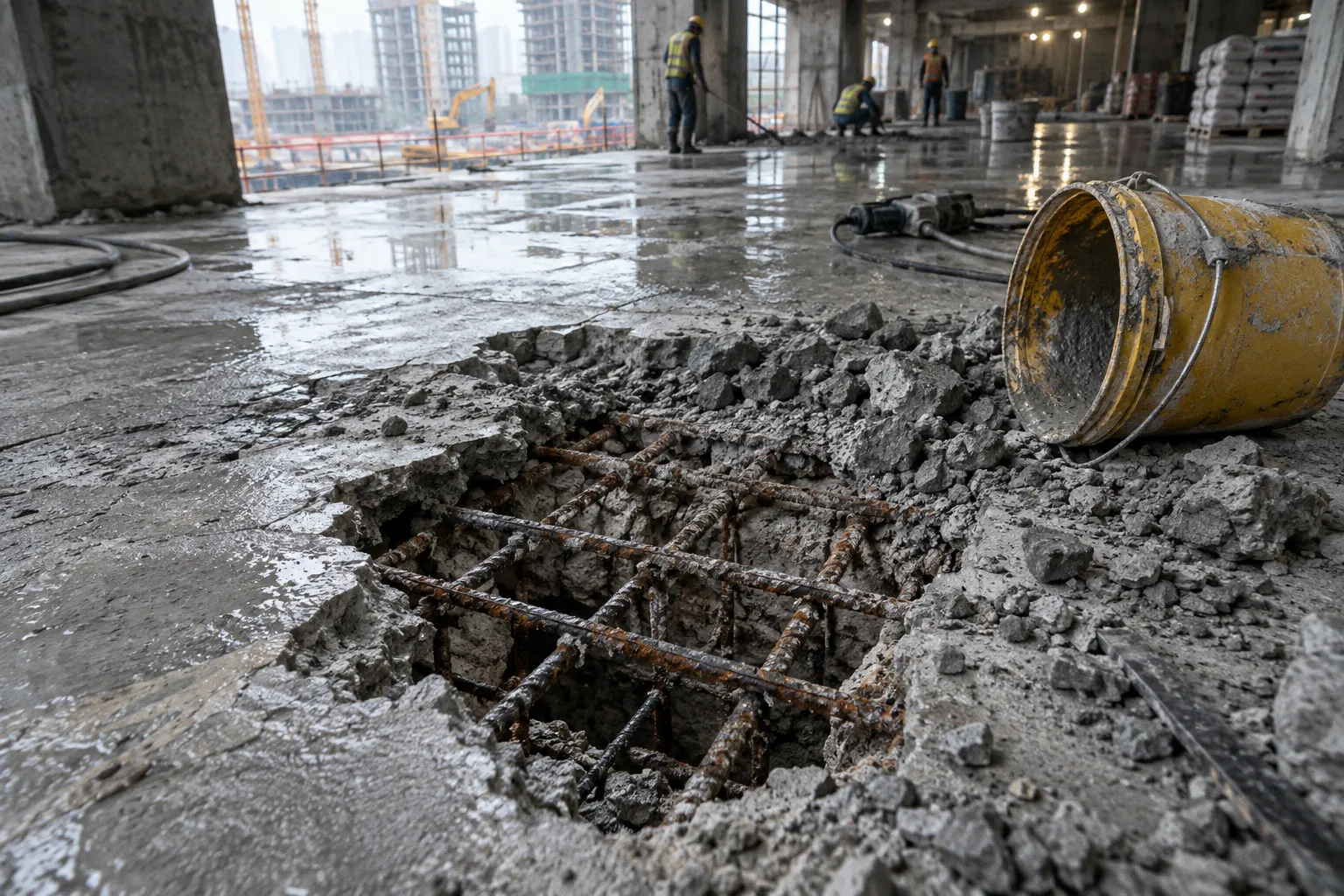 Lớp vữa sửa chữa bị tách lớp: Nguyên nhân và cách xử lý
