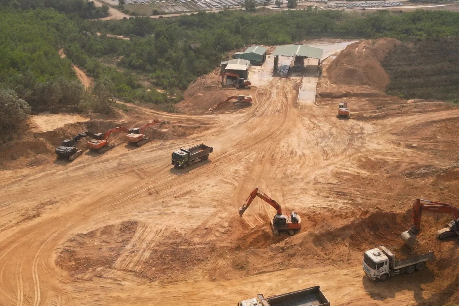 Quảng Ngãi đẩy mạnh chủ động nguồn vật liệu để đẩy nhanh tiến độ đầu tư công