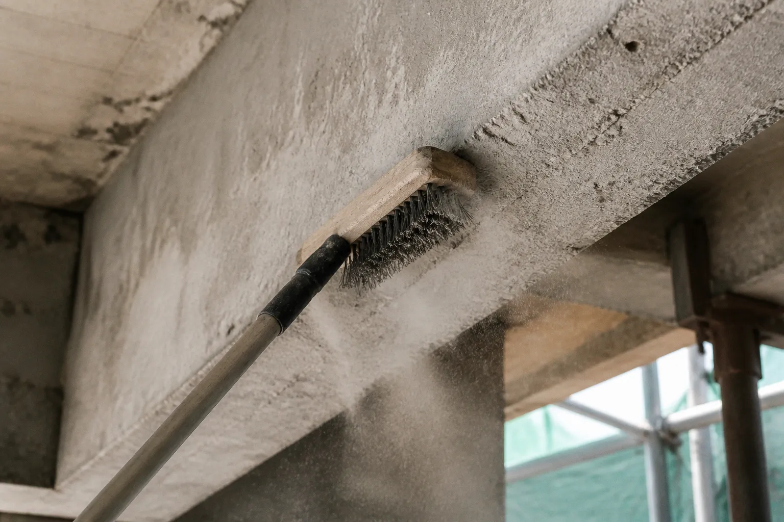 Sợi carbon gia cường dầm: Quy trình xử lý bề mặt chuẩn
