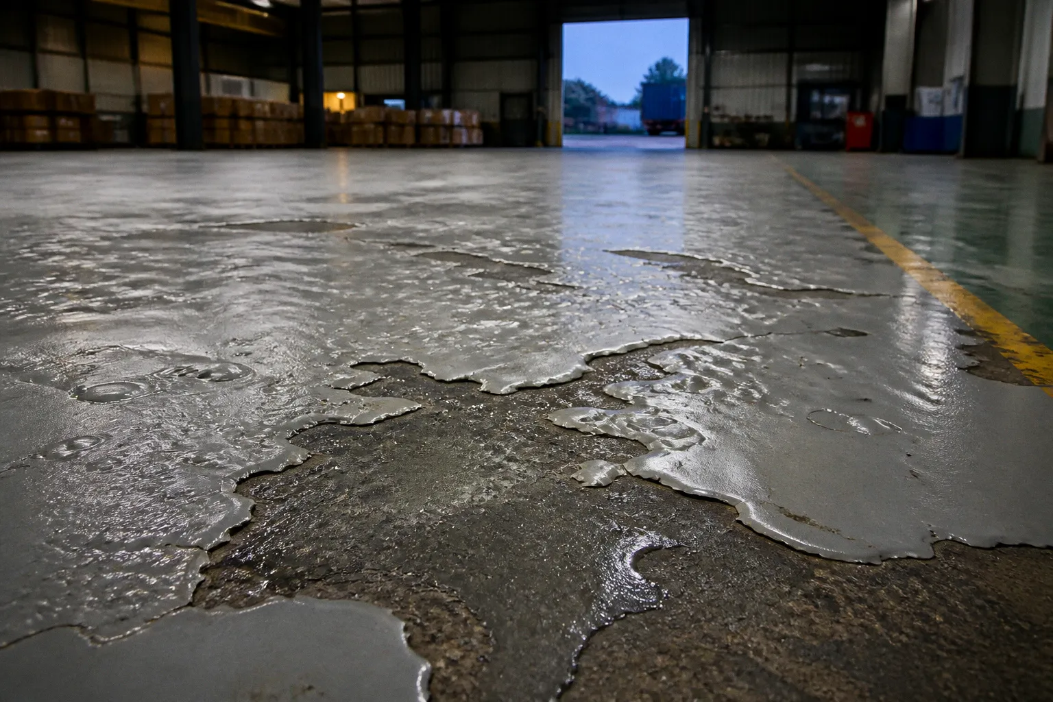 Sơn epoxy bị phồng rộp: Nguyên nhân và độ ẩm bê tông